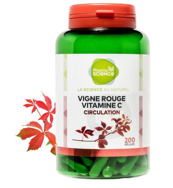 Vigne Rouge & Vitamine C 200 gélules