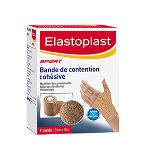 ELASTOPLAST Bde cohésive blanc 7cm