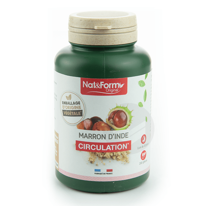NAT&FORM NATURELLEMENT Marron d'inde Gél B/200