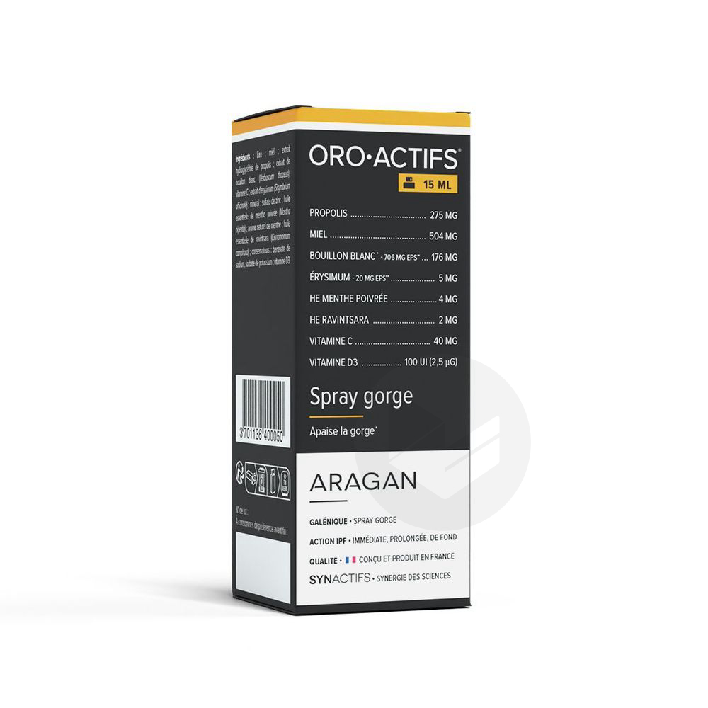 ORO•ACTIFS® SPRAY