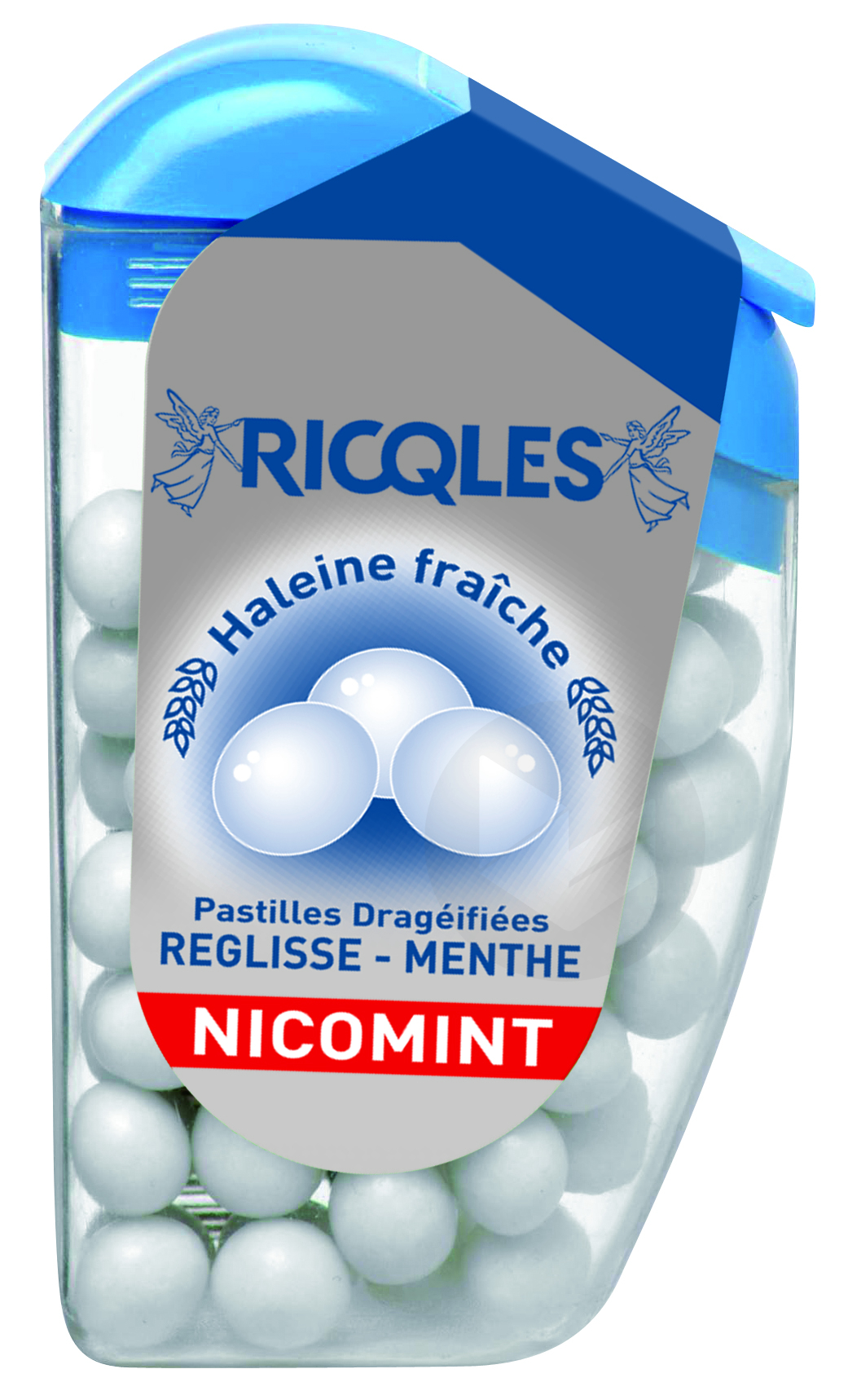 Nicomint Dragée Réglisse Menthe 18g