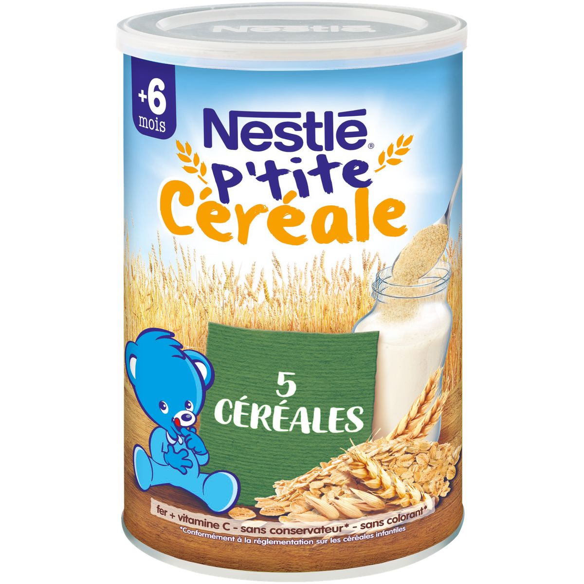 P'tite Céréale 5 Céréales 400g