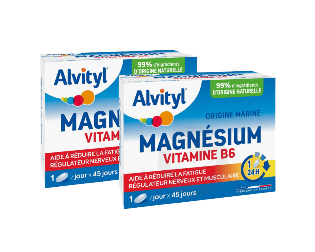 Magnesium Vitamines B6 2x45 comprimés