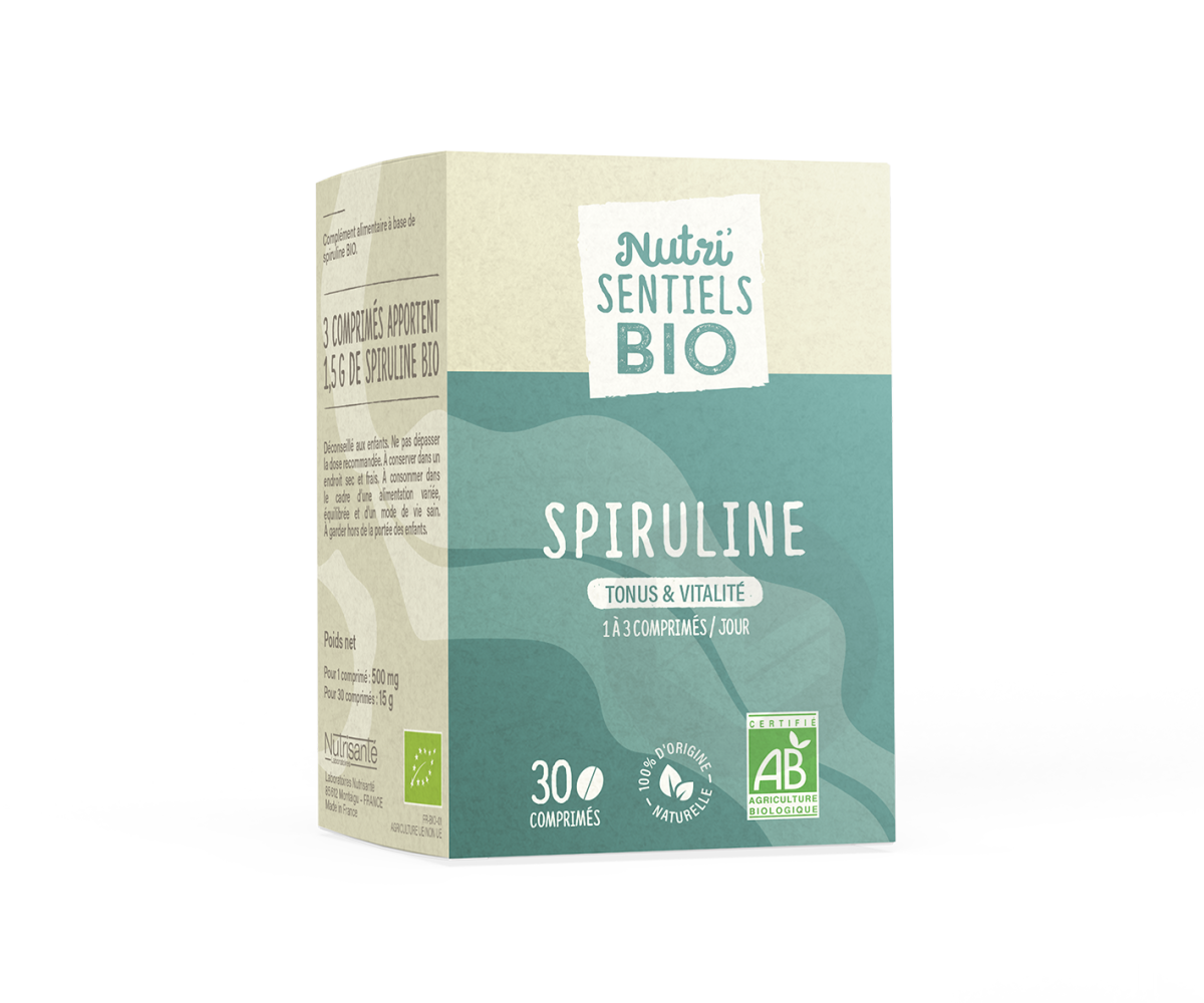 Spiruline Bio 30 comprimés