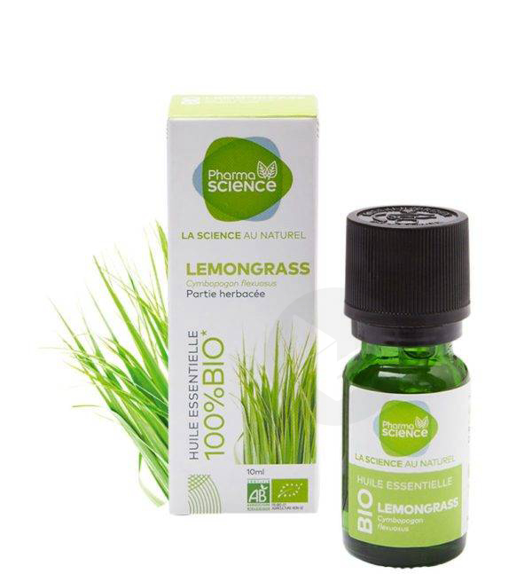 Huile Essentielle de Lemongrass Bio 10ml