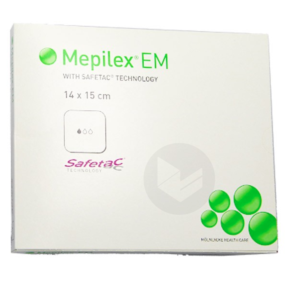 MEPILEX EM Pans hydrocellulaire découpable stérile 14x15cm B/10