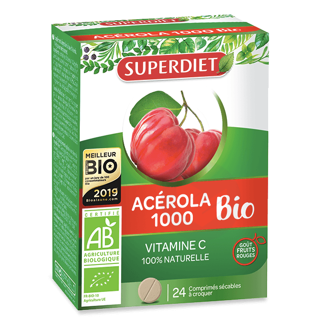 Acerola 1000 Bio 24 comprimés
