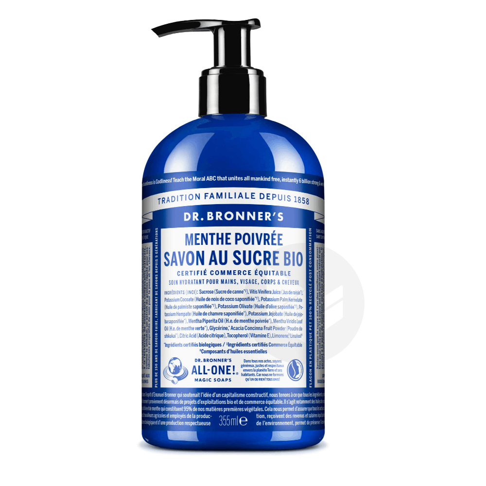 Menthe poivrée - Savon liquide Menthe poivrée 355ml