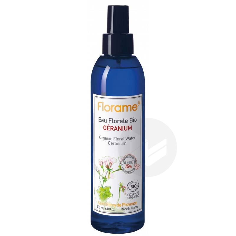 Eau Florale de Géranium Bio 200ml