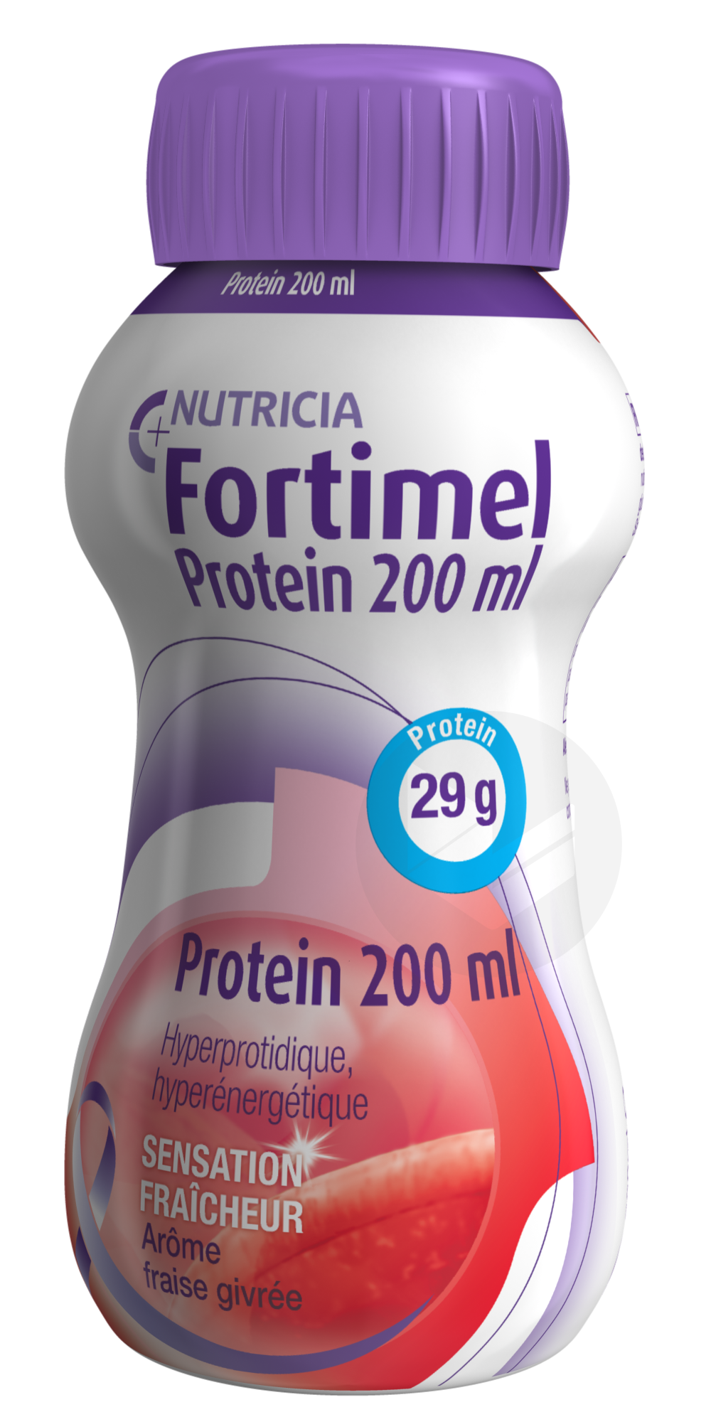 Fortimel Protein Sensation Fraîcheur Fraise Givrée 200 ml