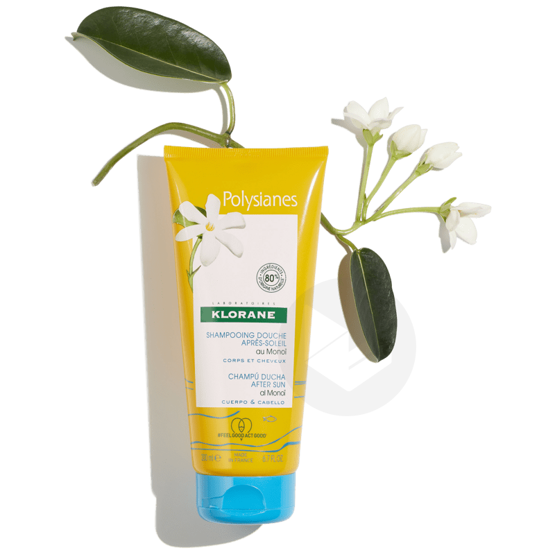 Shampoing gel douche après soleil au Monoï et Tamanu BIO 200ml
