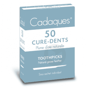 Cadaques cure-dents plume x50