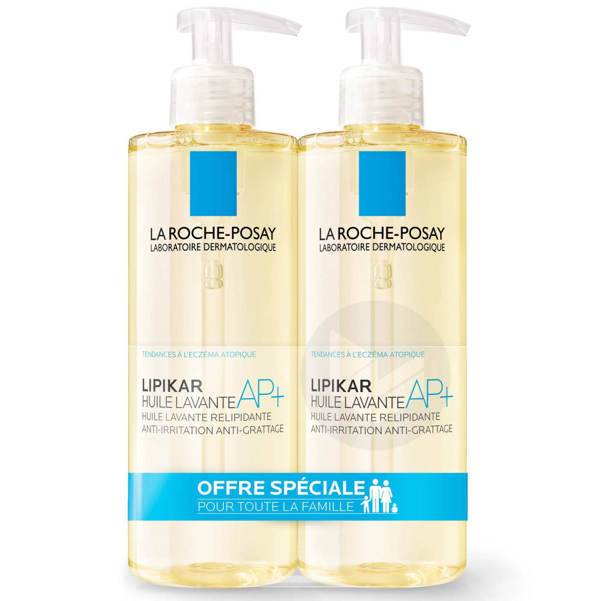 Lipikar Huile lavante AP+ relipidante anti-grattage 2x400ml