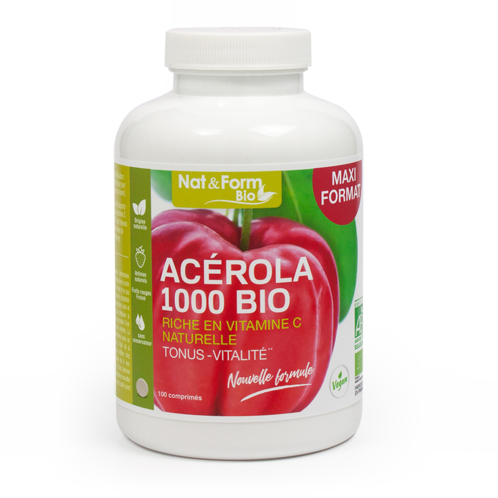 Acerola bio 1000 100 comprimés