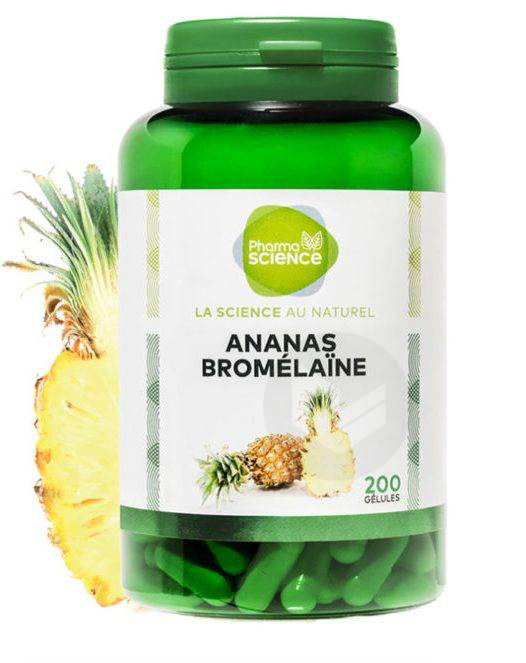 Ananas Bromélaïne 200 gélules