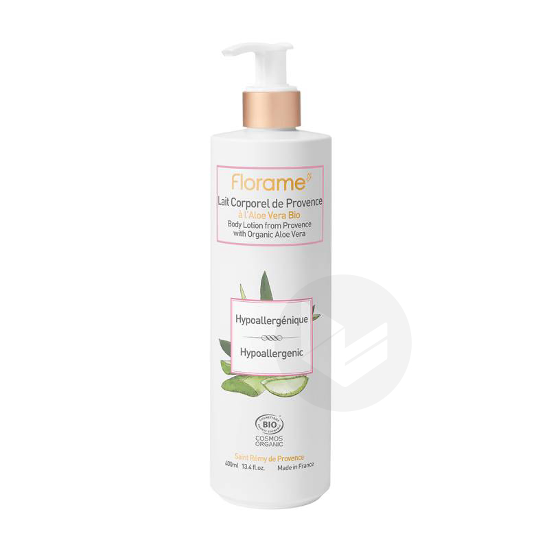 FLORAME Lait corporel hypoallergénique Fl pompe/400ml