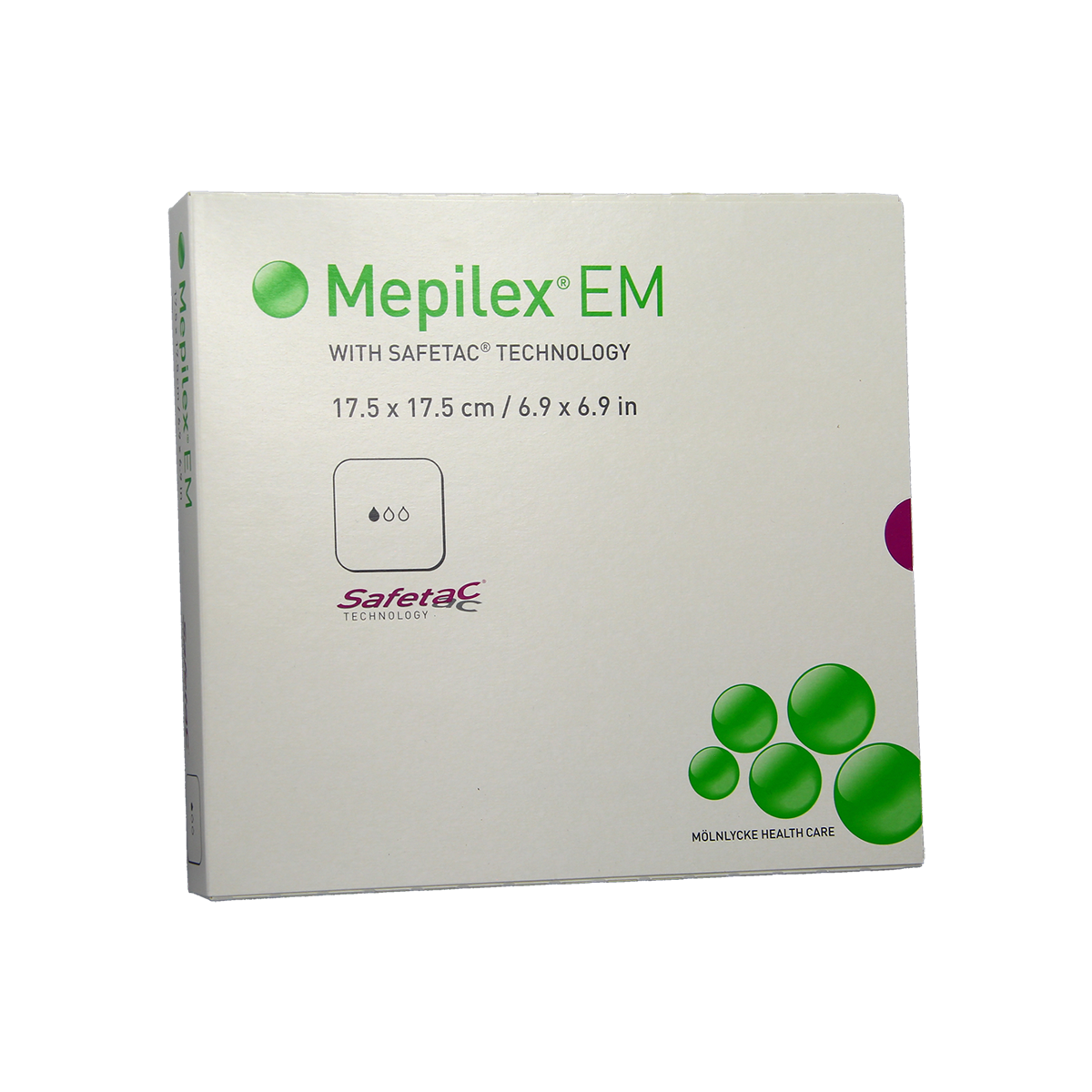 MEPILEX EM Pans hydrocellulaire découpable stérile 17,5x17,5cm B/10