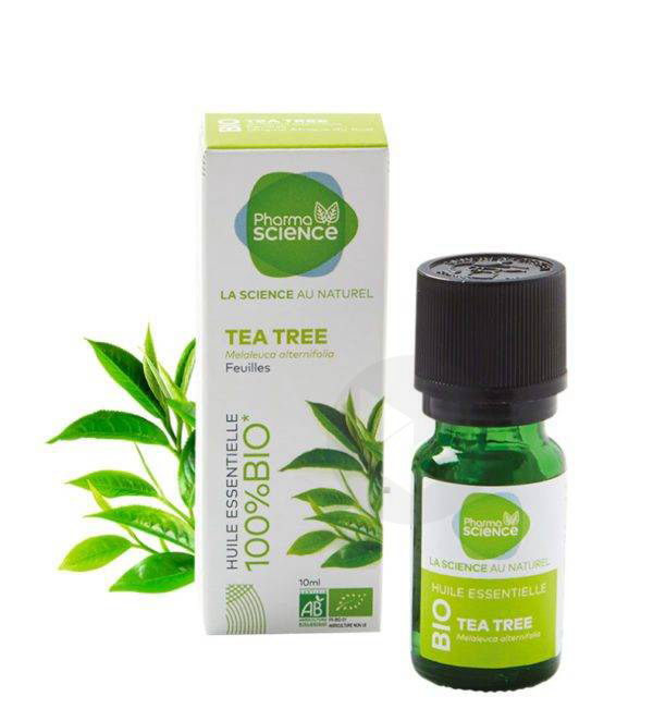 Huile Essentielle de Tea Tree Bio 10ml Pharmascience Huiles