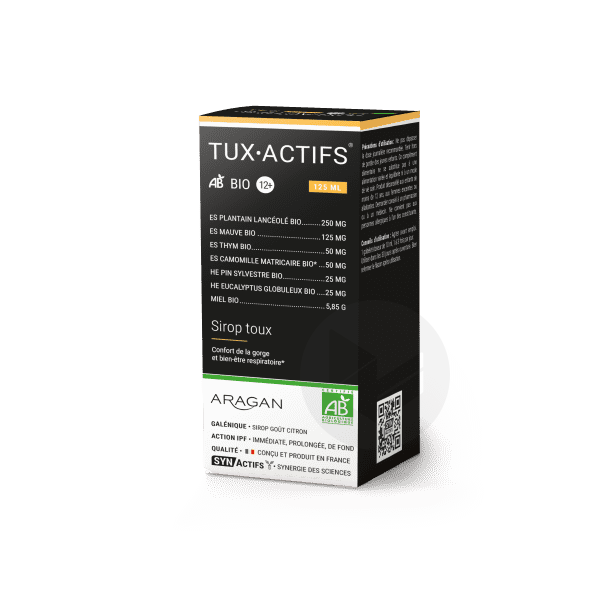 Tuxactifs bio +12 125ml