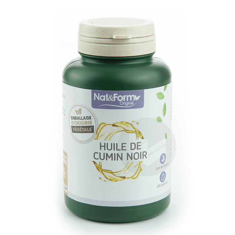 Huile de cumin noir 200 capsules