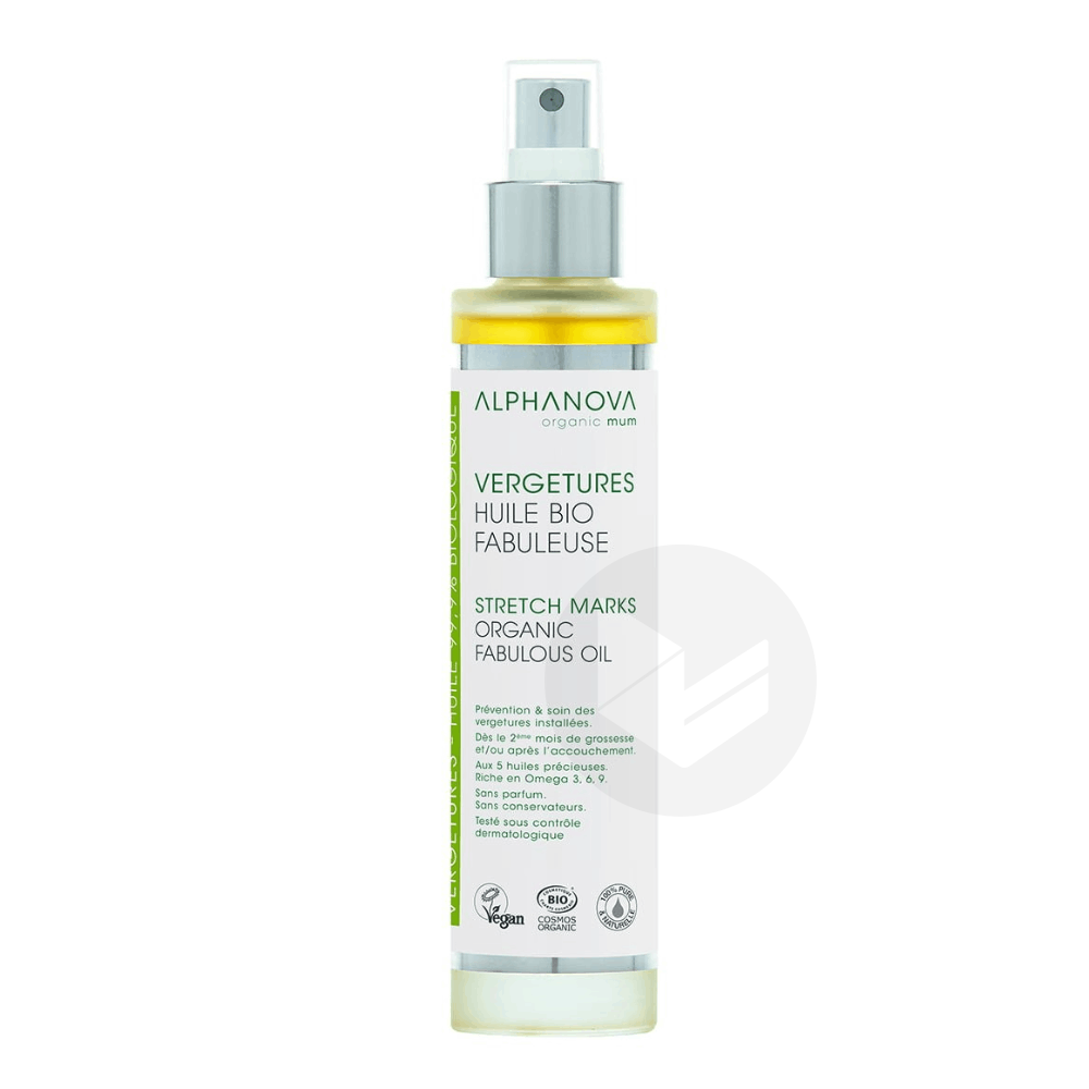 Huile vergetures fabuleuse bio 100ml