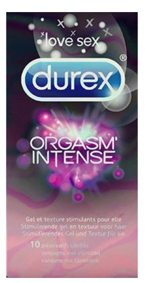 Durex Orgasm'Intense 10 Préservatifs