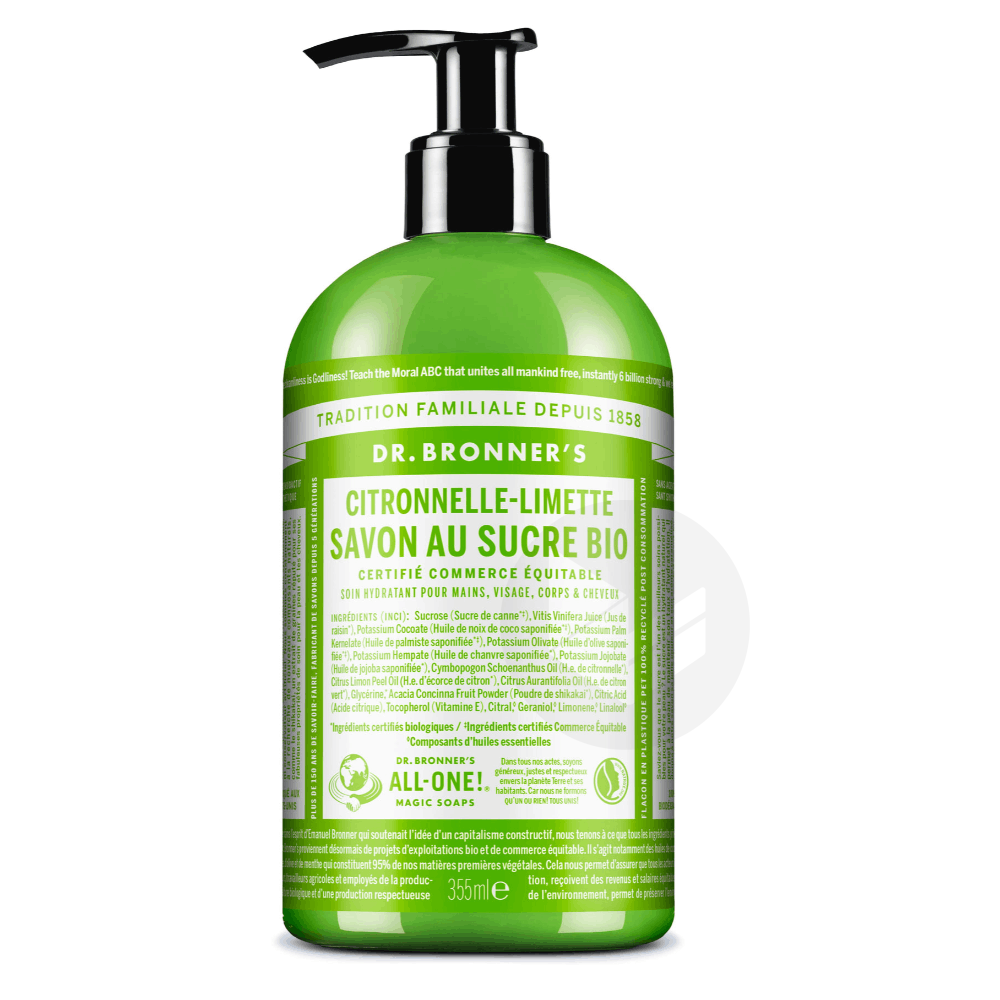 Citron vert / Limette - Savon liquide Citronnelle Citron vert / Limette 355ml