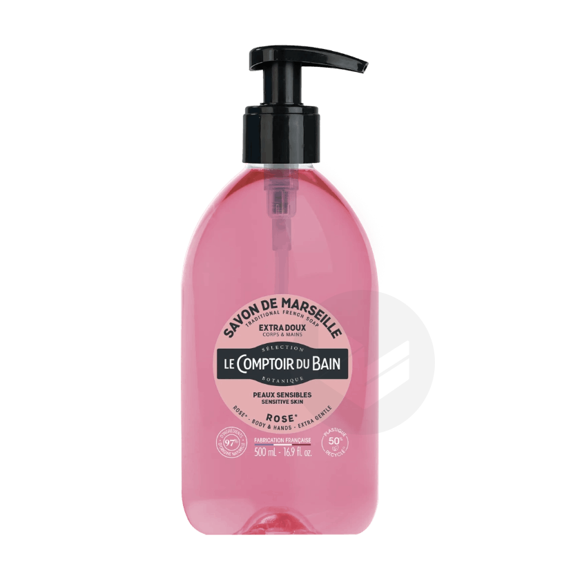 Savon liquide - Rose 500ml