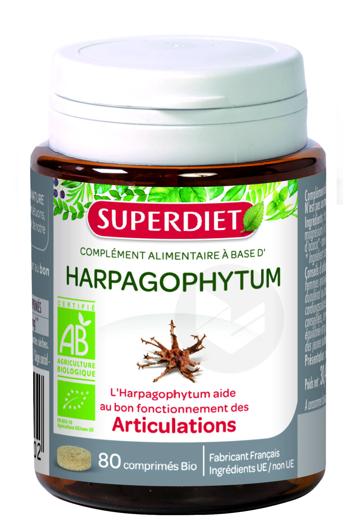 Harpagophytum Bio 80 Comprimés