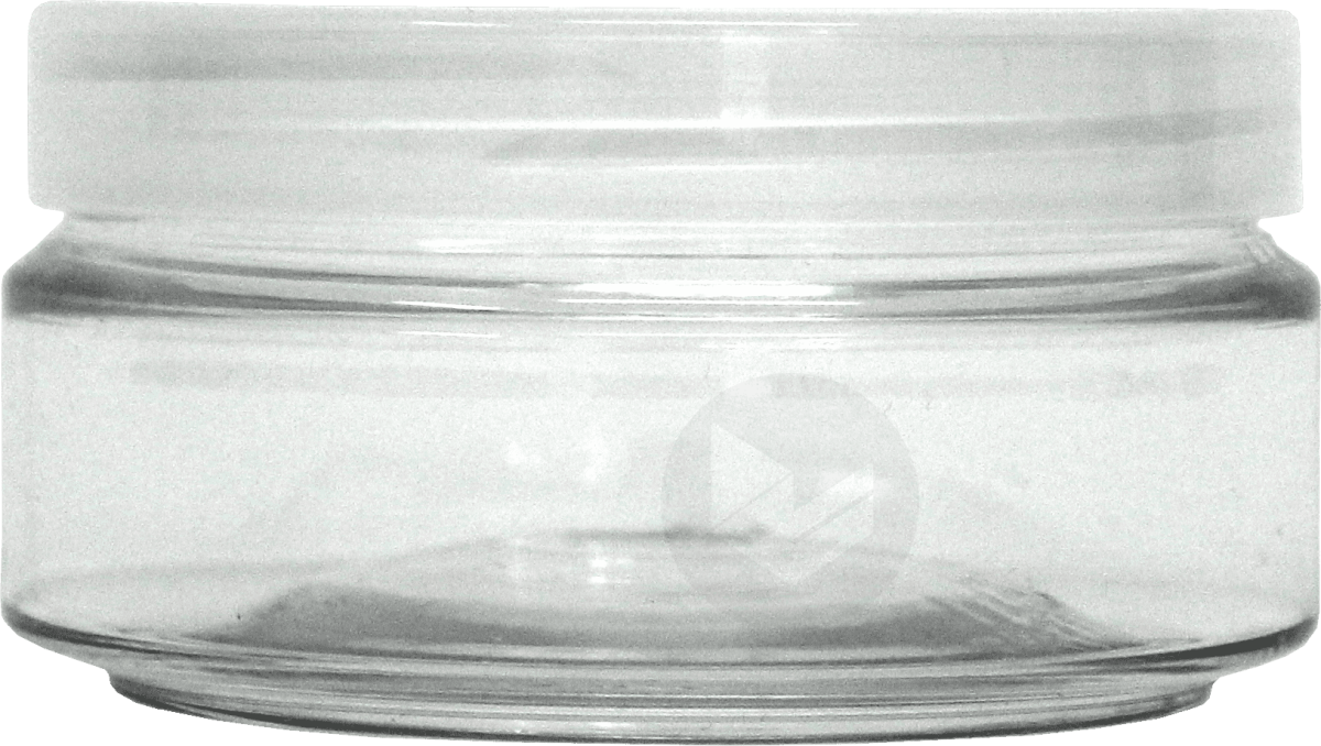 Pot 100ml + Couvercle Plastique