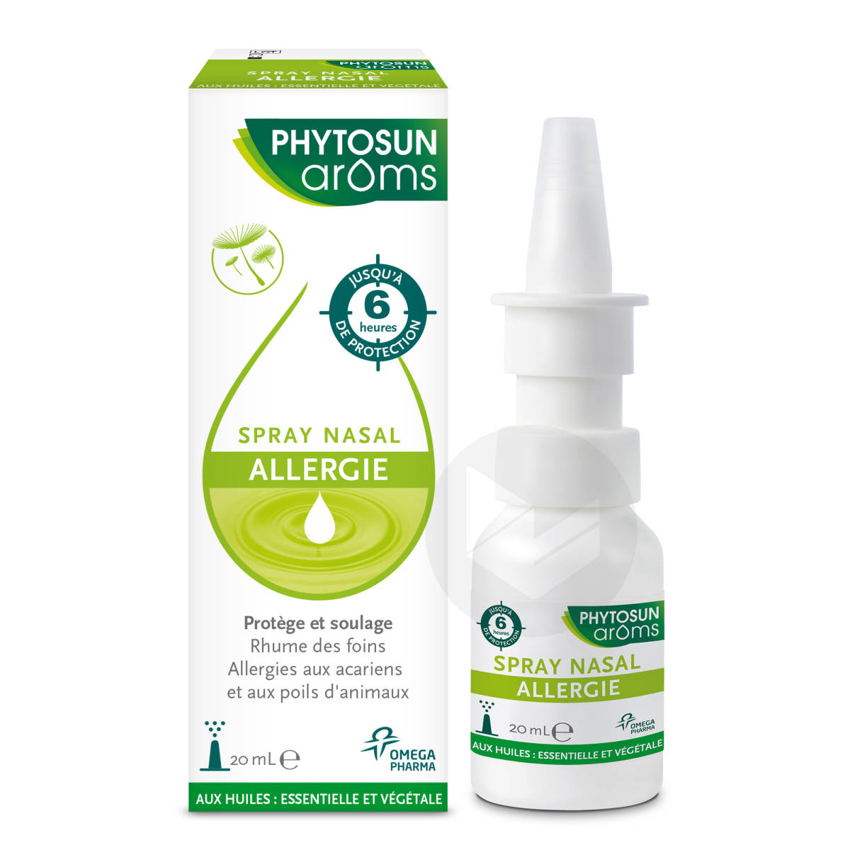 Spray nasal allergie aux huiles essentielle et végétale  20 ml