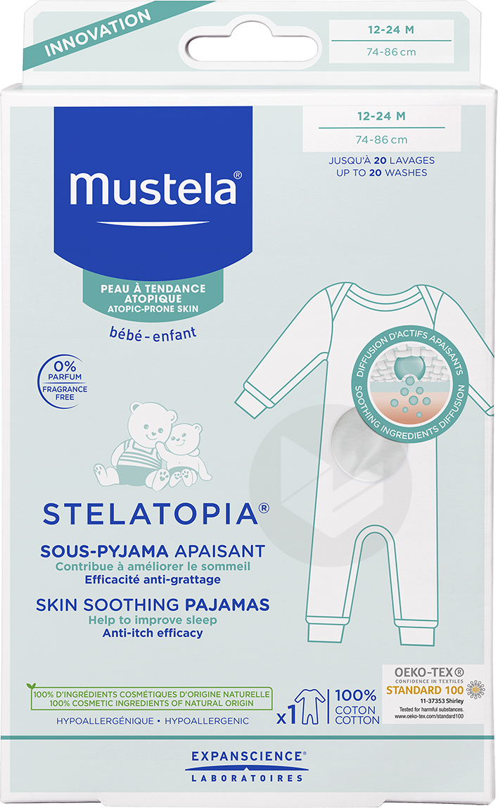 Sous-pyjama apaisant Stelatopia 12-24 mois