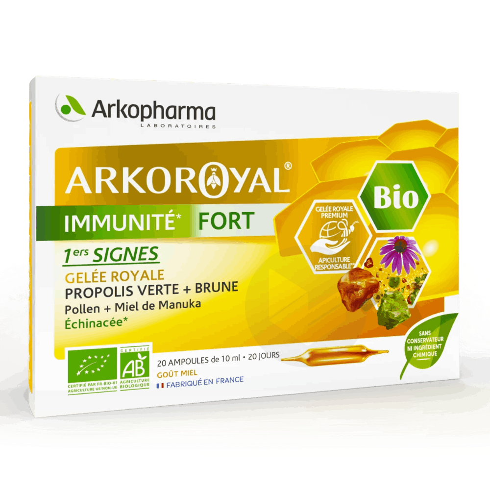 Arkoroyal Immunité fort BIO 20x10ml