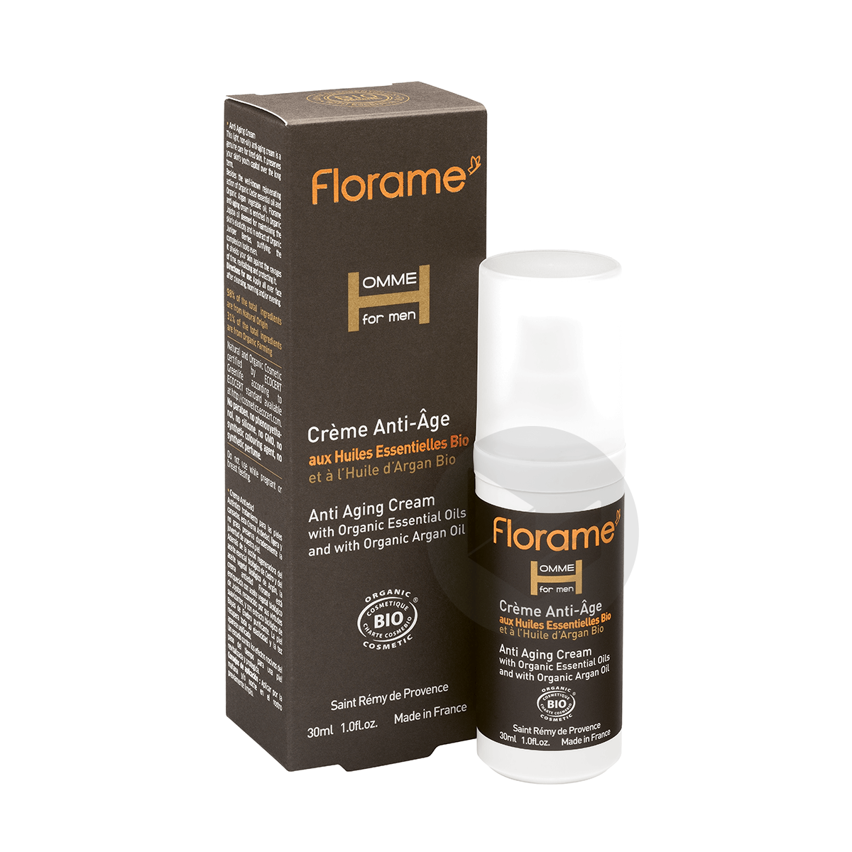 FLORAME HOMME Crème anti-âge Flacon airless/30ml