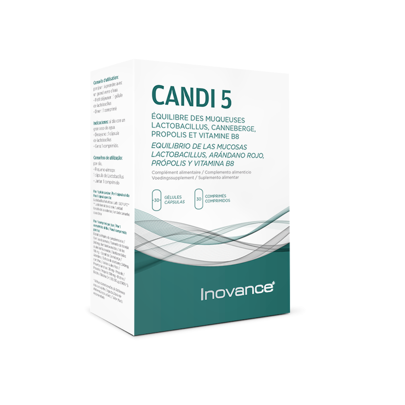 CANDI 5 30 gélules + 30 comprimés