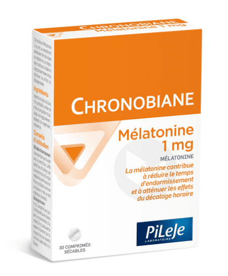 Chronobiane Mélatonine 1 mg 30 Comprimés