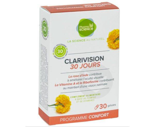 Clarivision 30 jours 30 Gélules