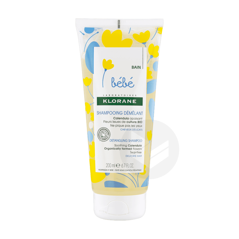 Shampoing bébé doux au Calendula 200ml