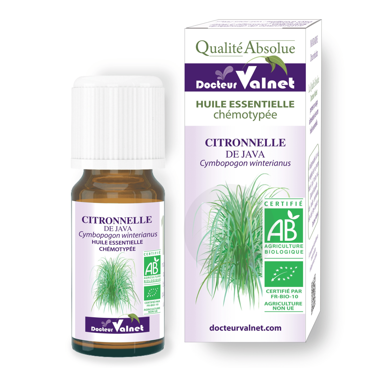 Huile essentielle de Citronnelle de Java 10ml