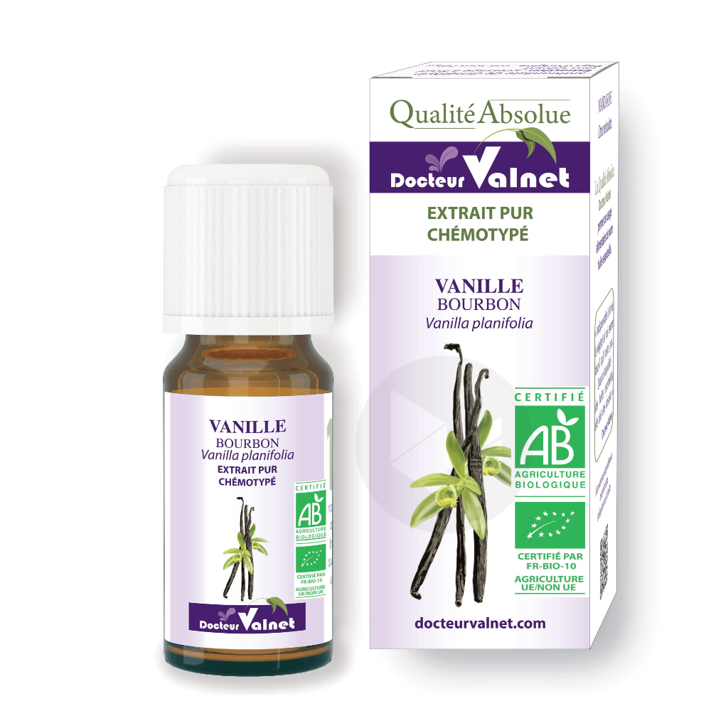 Huile essentielle bio vanille 10ml