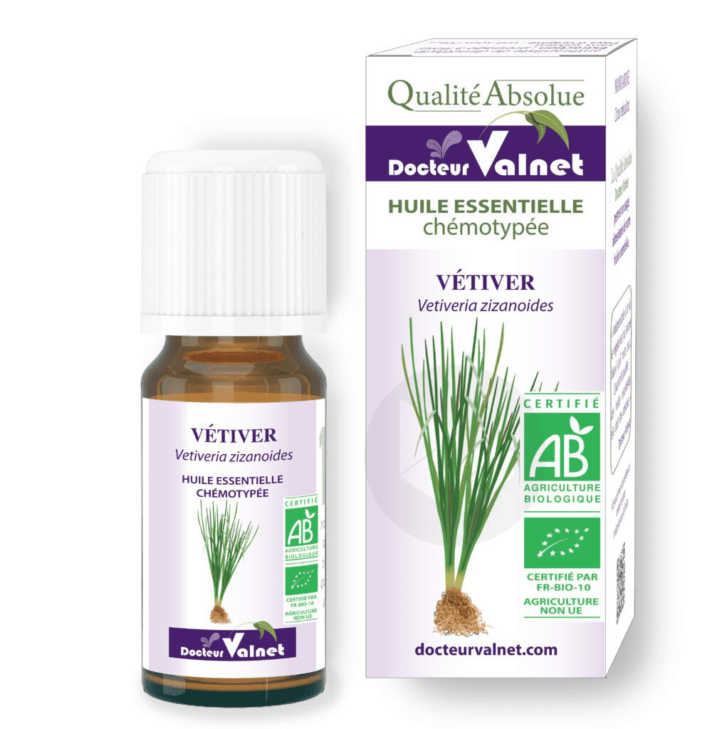 Huile essentielle de vétiver 10ml