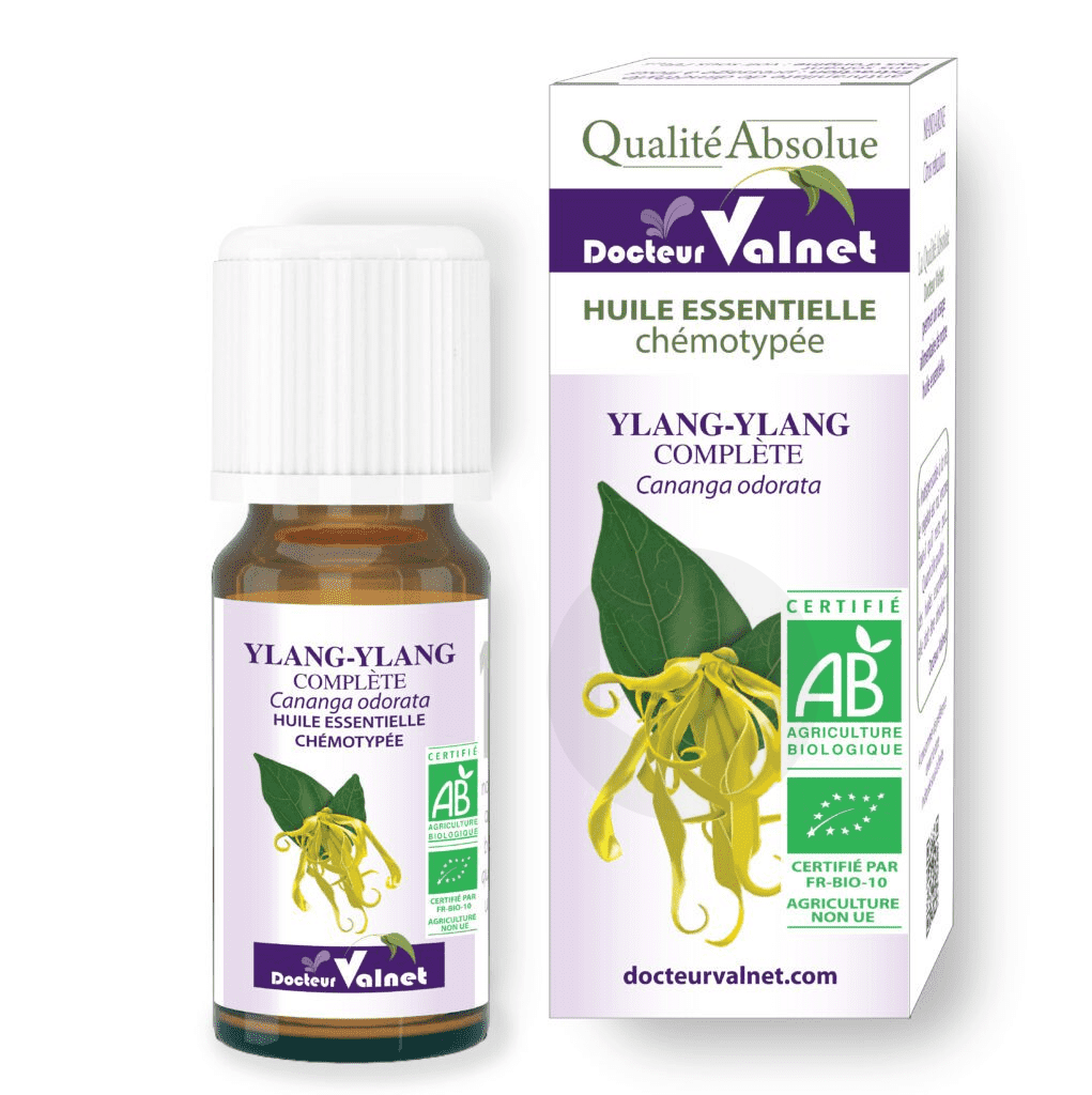 Huile essentielle d’ylang-ylang complète 10ml