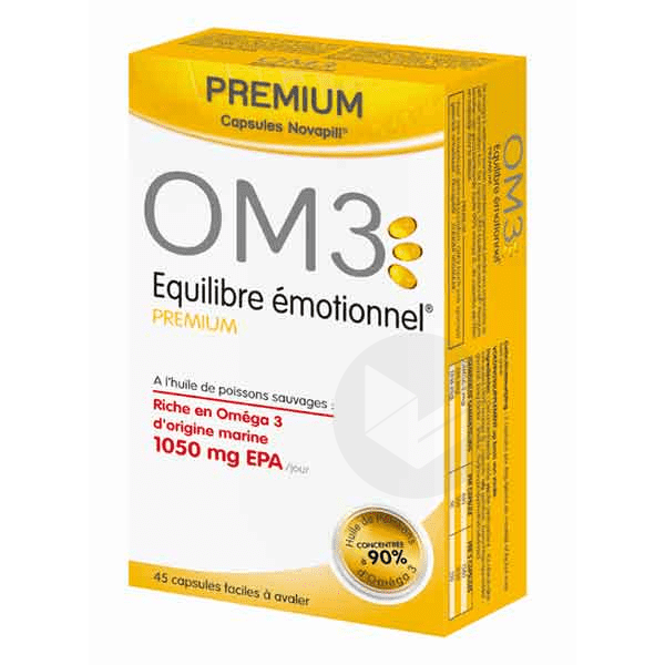 OM3 Equilibre émotionnel PREMIUM 60 Capsules