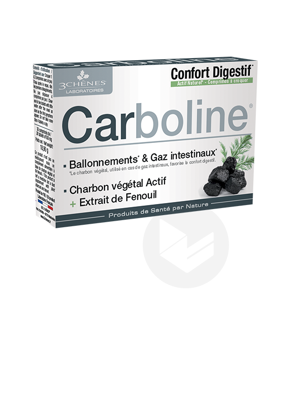 Carboline 30 comprimés