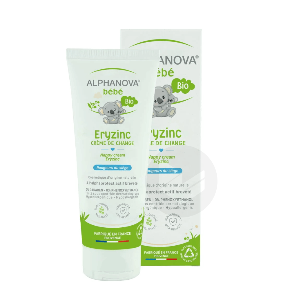 Crème de change bébé Eryzinc 75ml
