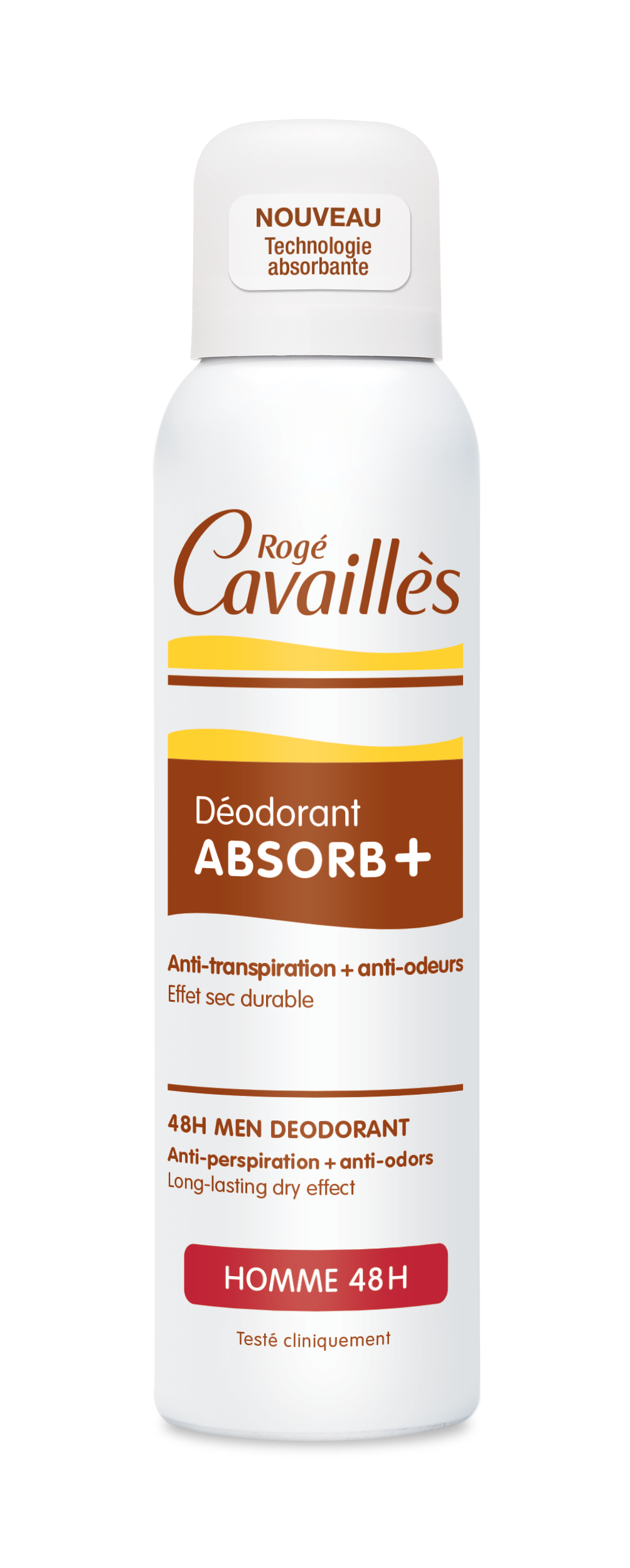 Déodorant Absorb+ homme spray 150ml