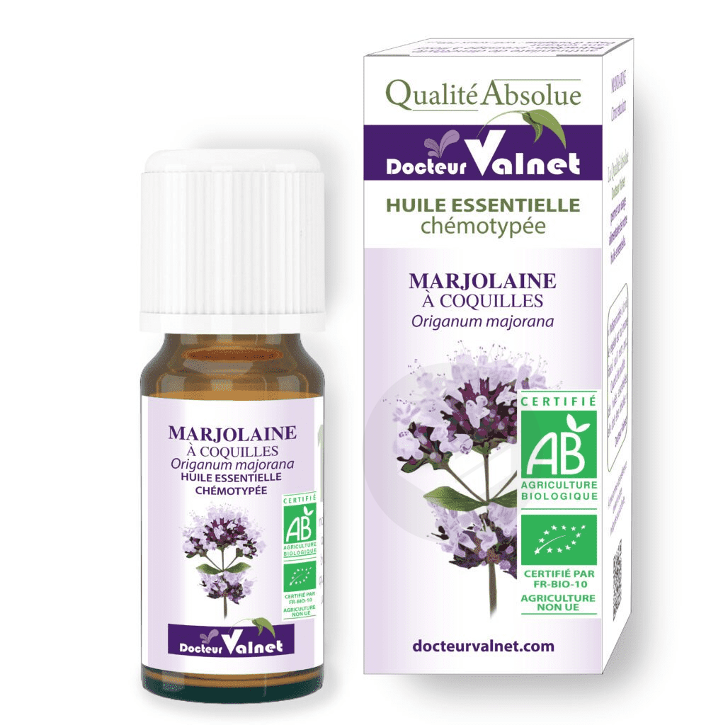 Huile essentielle de marjolaine à coquille 10ml