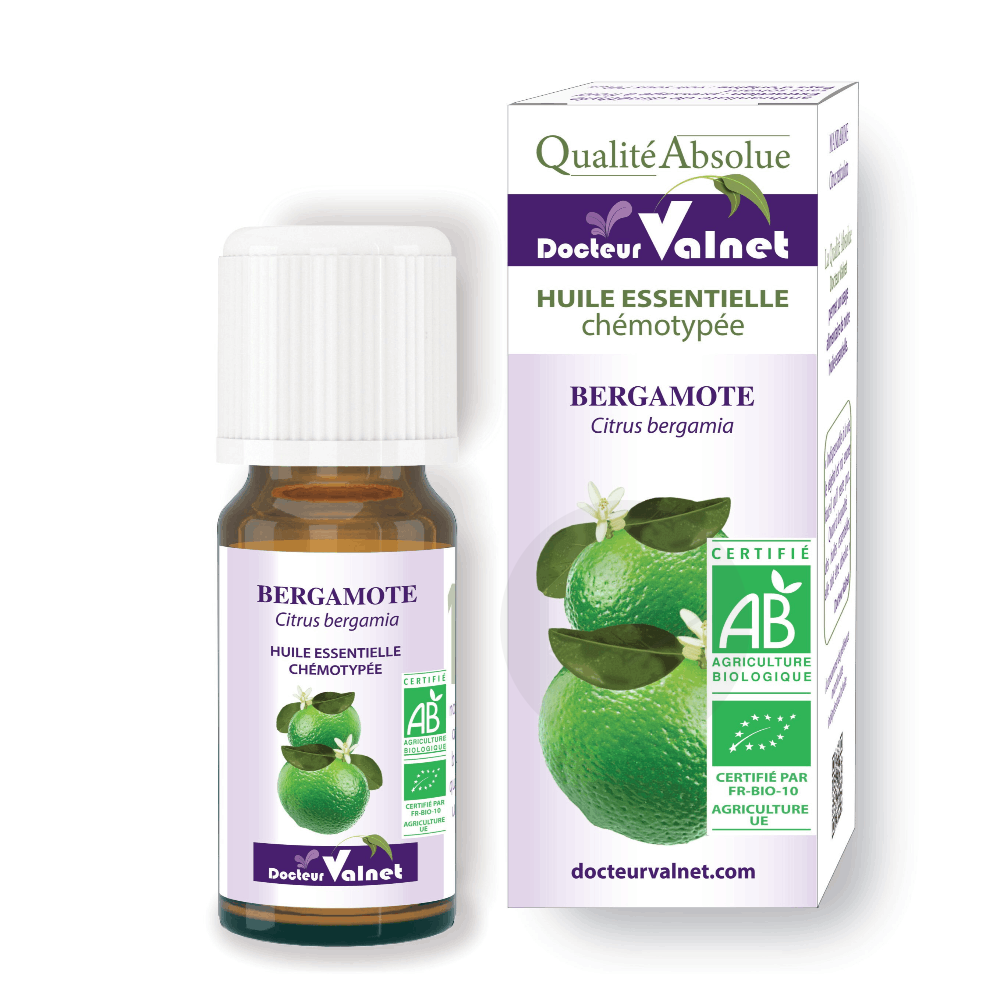 Huile essentielle bio Bergamote 10ml