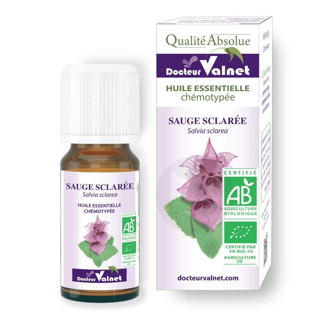 Huile essentielle de sauge sclarée 10ml