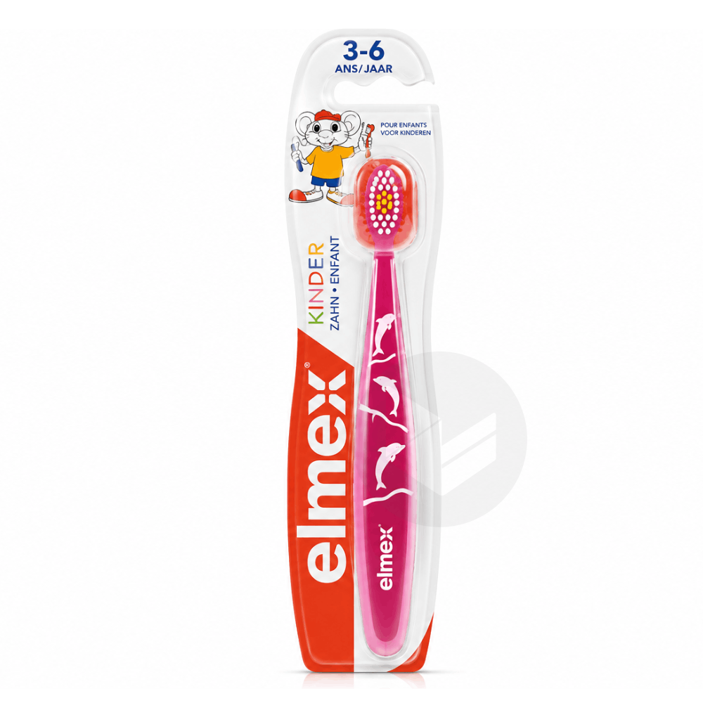 Brosse à dents souple 3/6 ans